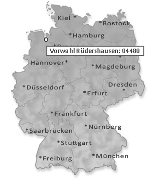 Telefonvorwahl von Rüdershausen