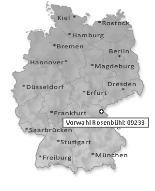 Telefonvorwahl von Rosenbühl