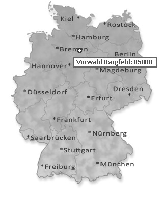 Telefonvorwahl von Bargfeld