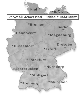 Telefonvorwahl von Gremersdorf-Buchholz