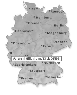 Telefonvorwahl von Hillesheim/Eifel