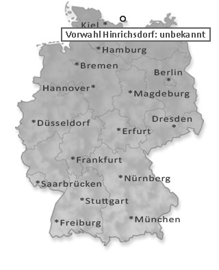 Telefonvorwahl von Hinrichsdorf