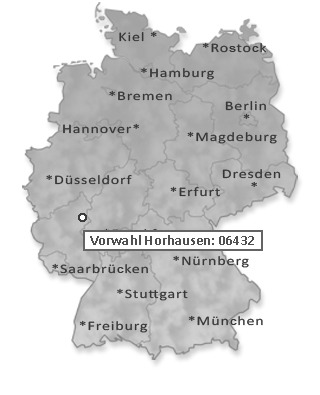 Telefonvorwahl von Horhausen