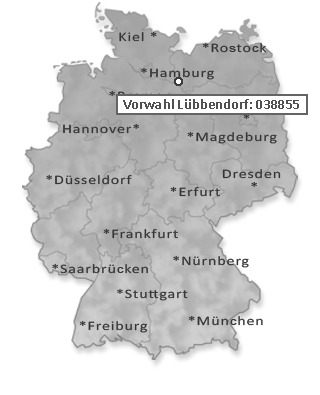 Telefonvorwahl von Lübbendorf