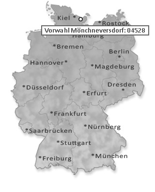 Telefonvorwahl von Mönchneversdorf