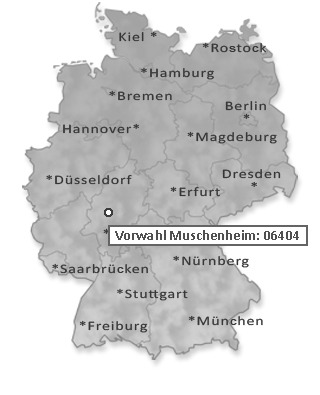 Telefonvorwahl von Muschenheim